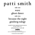 Patti Smith Wave